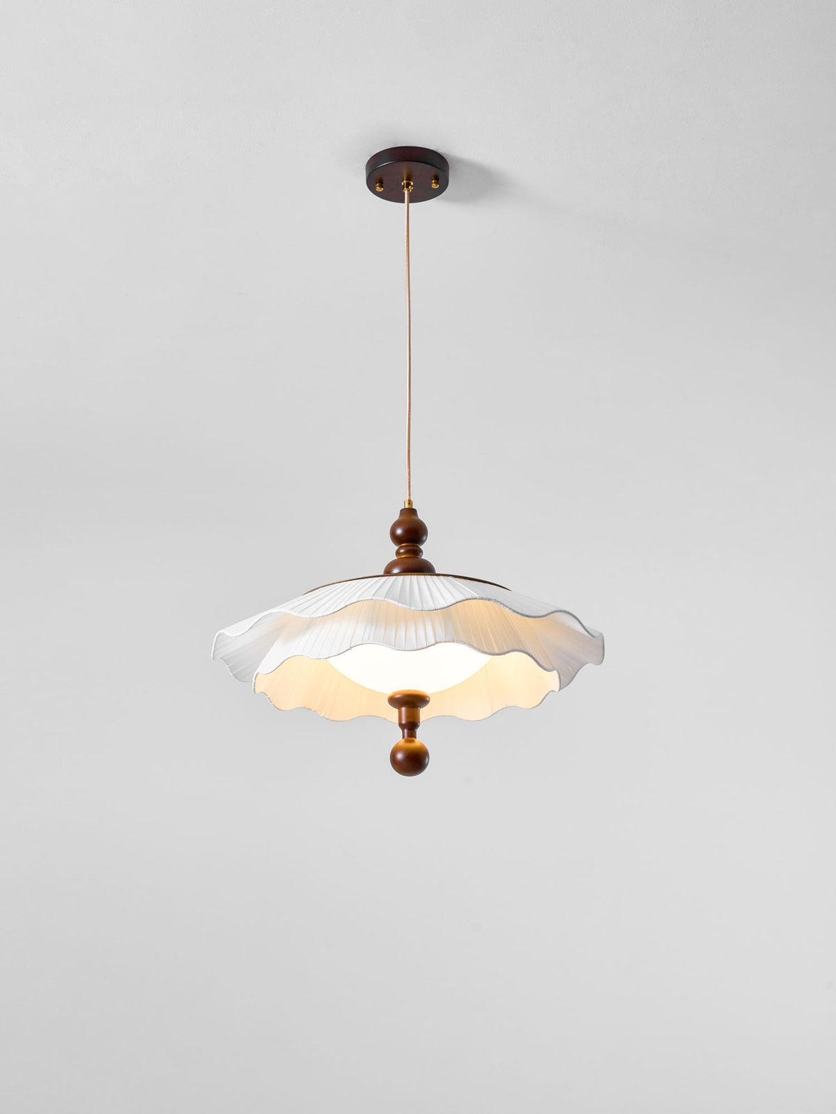 Belle Epoque Pleated Pendant Light