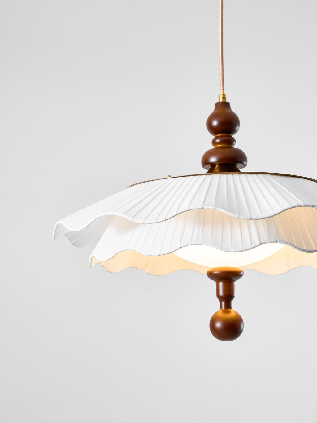 Belle Epoque Pleated Pendant Light