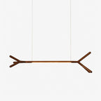 Branch Wood Linear Pendant Light