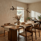 Branch Wood Linear Pendant Light
