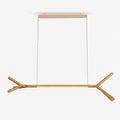 Branch Wood Linear Pendant Light