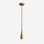 Elongated Teardrop Pendant Light