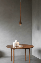 Elongated Teardrop Pendant Light
