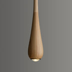 Elongated Teardrop Pendant Light