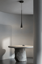 Elongated Teardrop Pendant Light