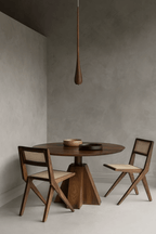 Elongated Teardrop Pendant Light