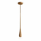 Elongated Teardrop Pendant Light