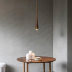 Elongated Teardrop Pendant Light