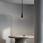 Elongated Teardrop Pendant Light