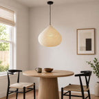 Onion Shape Paper Pendant Light