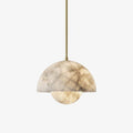 Alabaster Bud Pendant Lamp