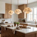 Alabaster Bud Pendant Lamp