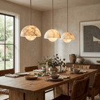Alabaster Bud Pendant Lamp
