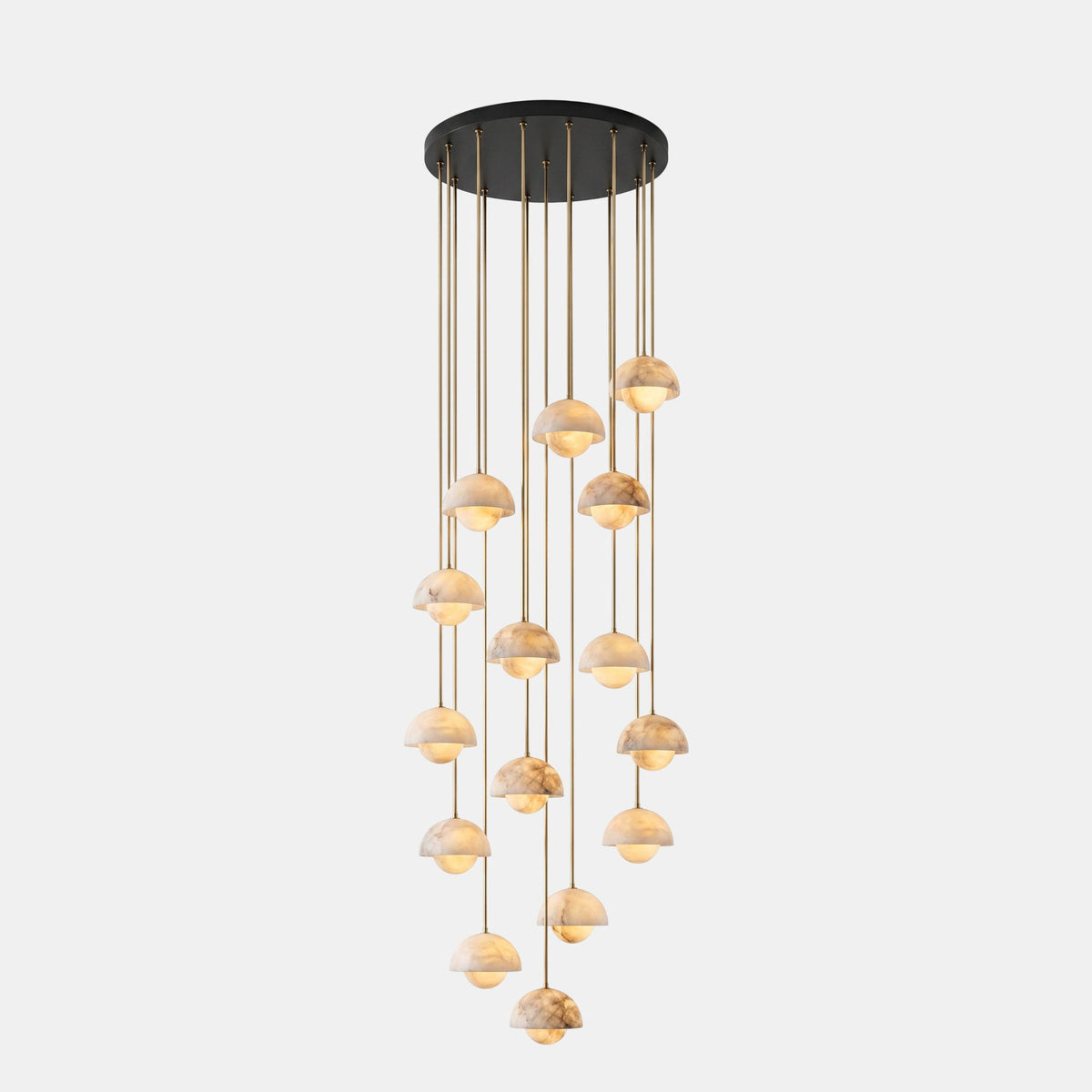 Alabaster Bud Pendant Lamp