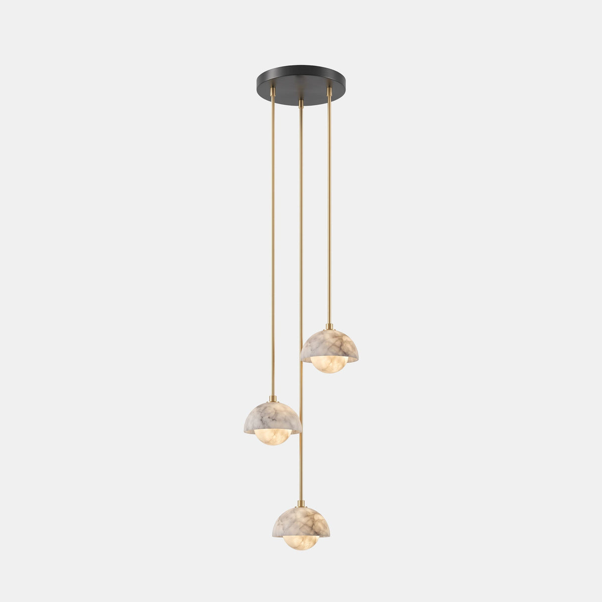 Alabaster Bud Pendant Lamp