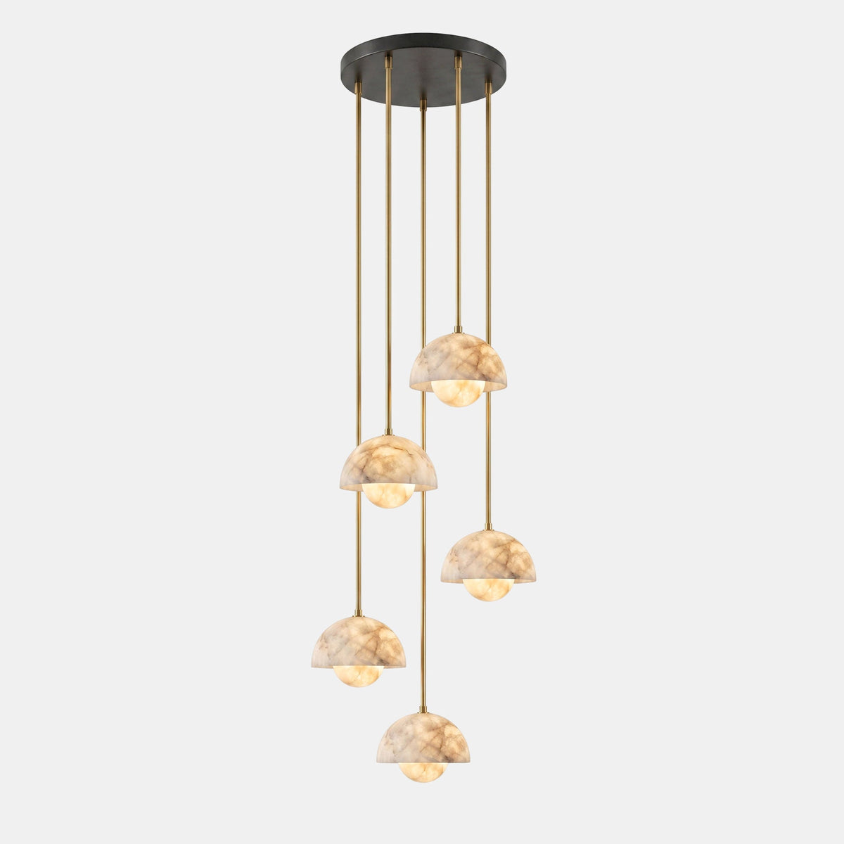 Alabaster Bud Pendant Lamp