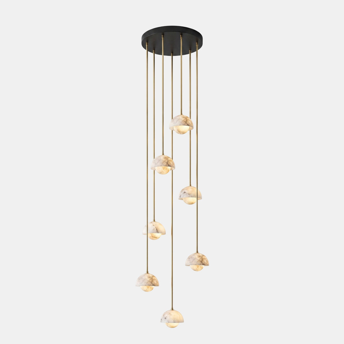 Alabaster Bud Pendant Lamp