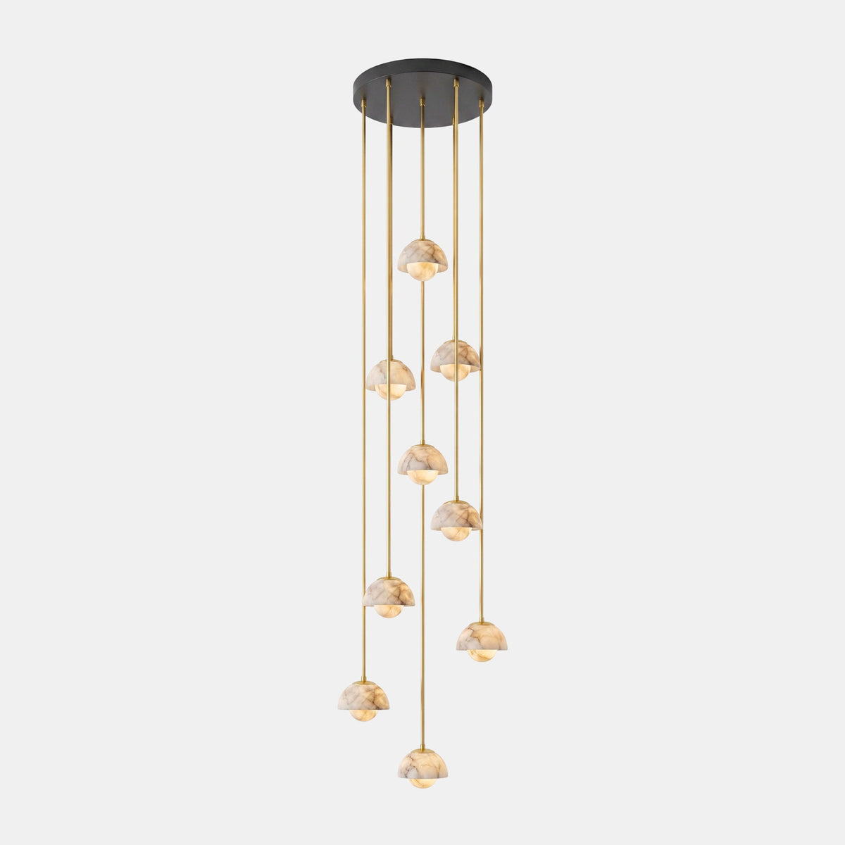 Alabaster Bud Pendant Lamp