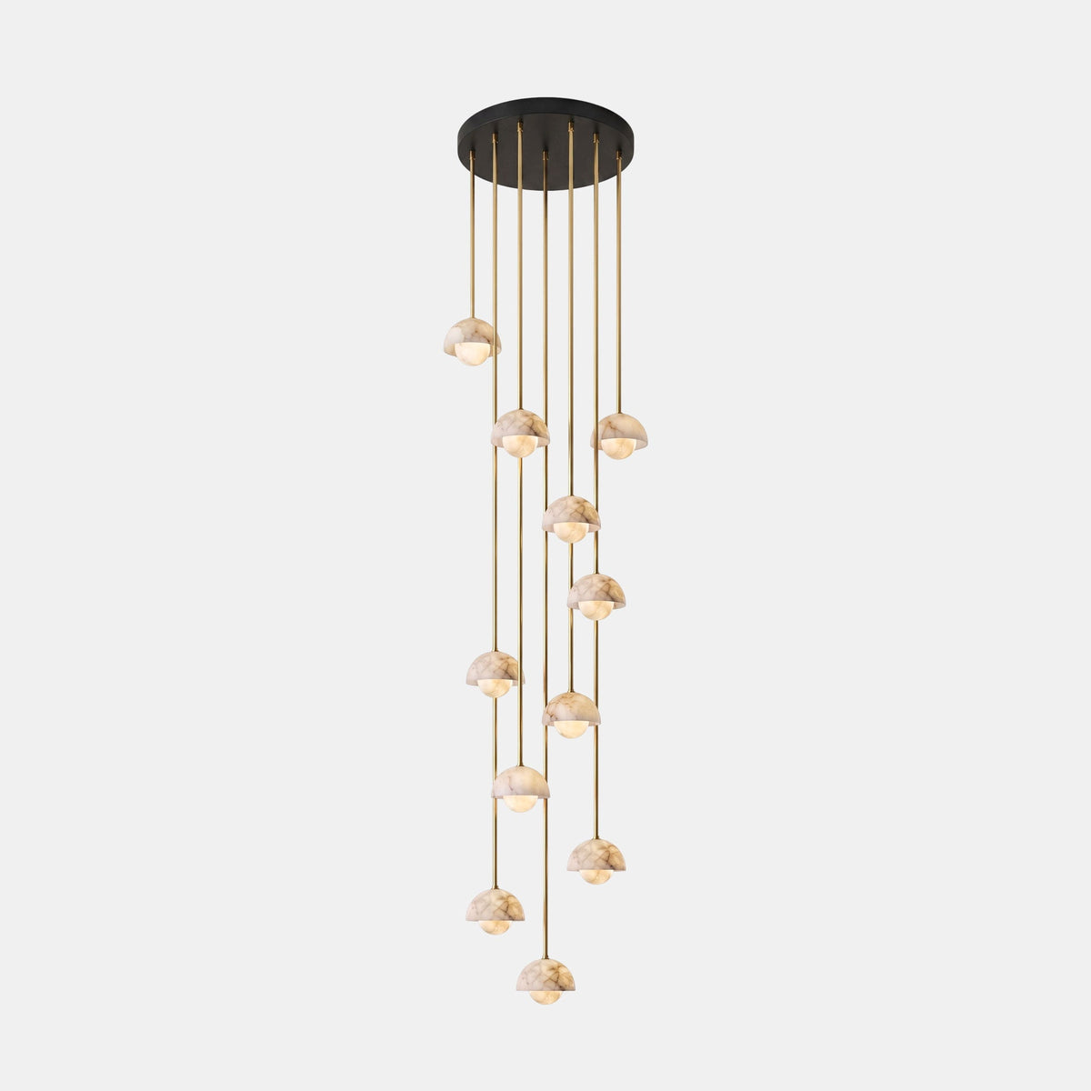 Alabaster Bud Pendant Lamp