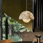 Alabaster Bud Pendant Lamp