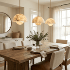 Alabaster Bud Pendant Lamp