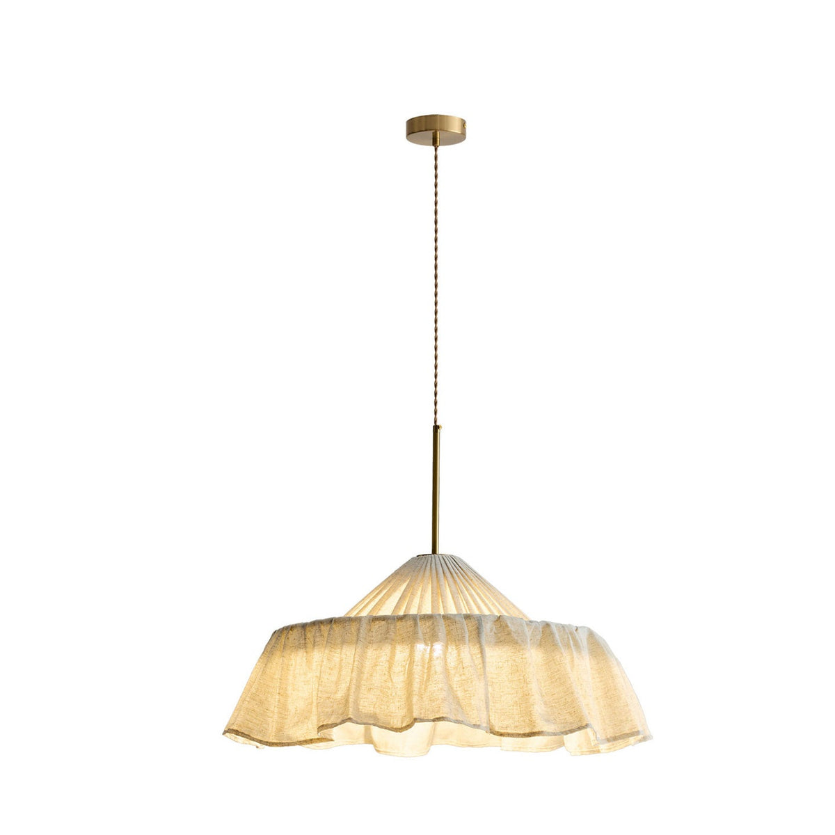 Alvise Linen Pendant Light