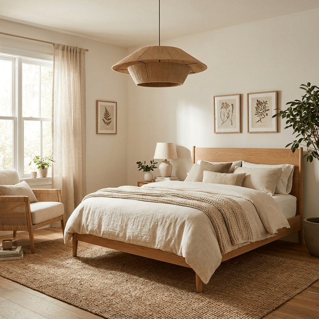 Lunara Hemp Rope Pendant Light