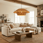 Lunara Hemp Rope Pendant Light