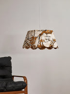 Marble Scallop Pendant Light