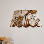 Marble Scallop Pendant Light
