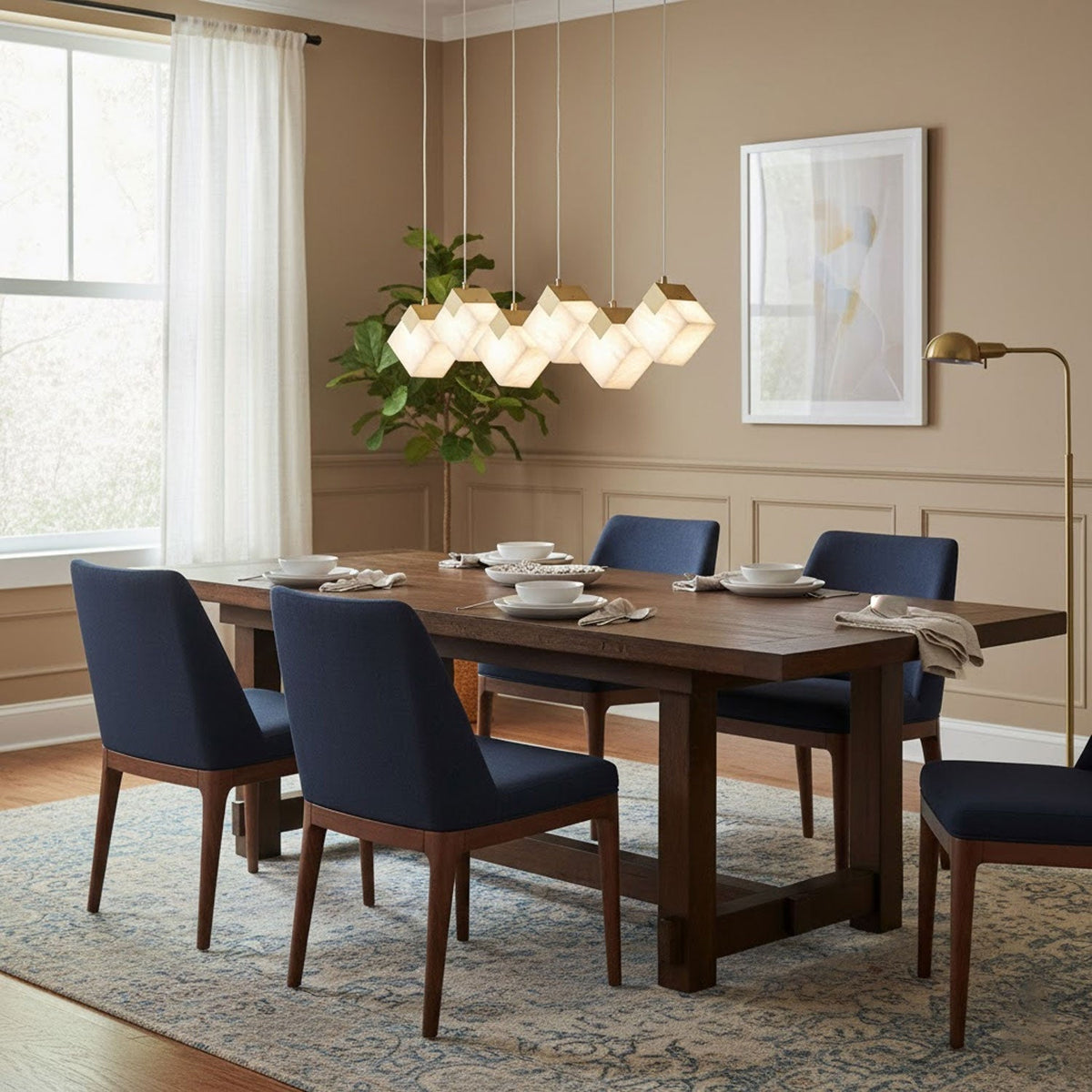 Lumina Vox Alabaster Pendant Lamp