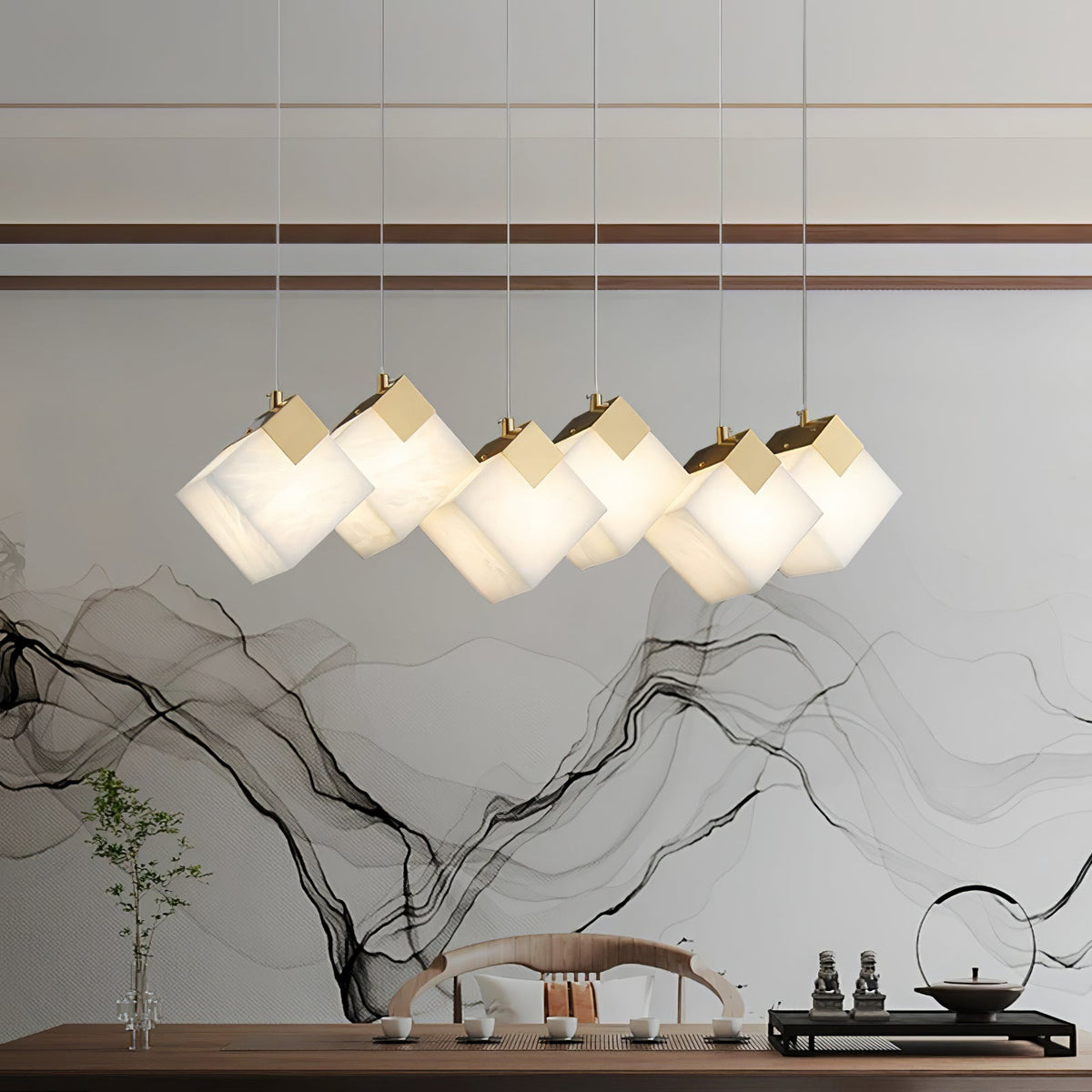 Lumina Vox Alabaster Pendant Lamp