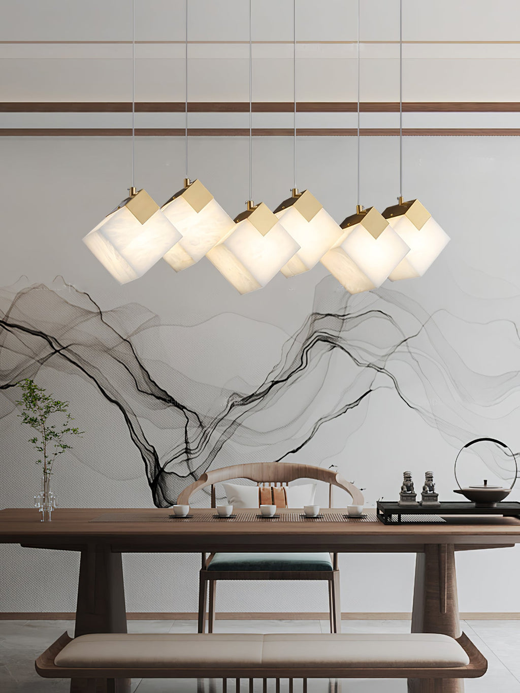 Lumina Vox Alabaster Pendant Lamp