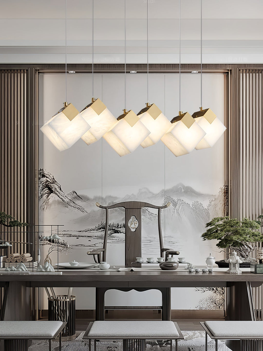 Lumina Vox Alabaster Pendant Lamp