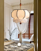 Feathered Lantern Pendant Light