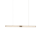 Crystal Stream Linear Pendant Lamp