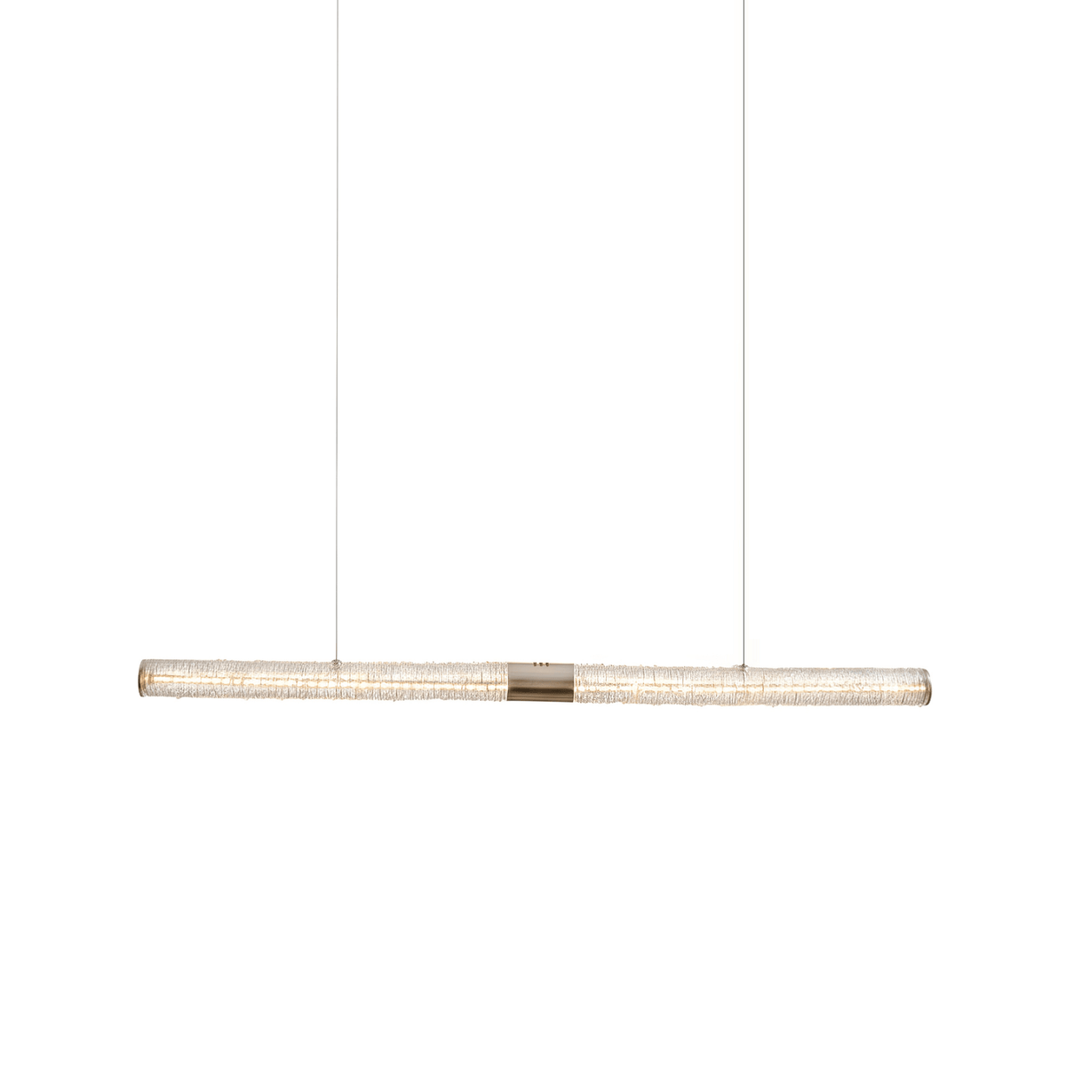 Crystal Stream Linear Pendant Lamp