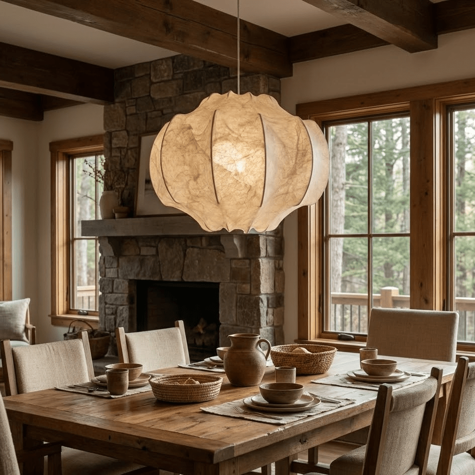 Lunara Silk Bloom Pendant Lamp