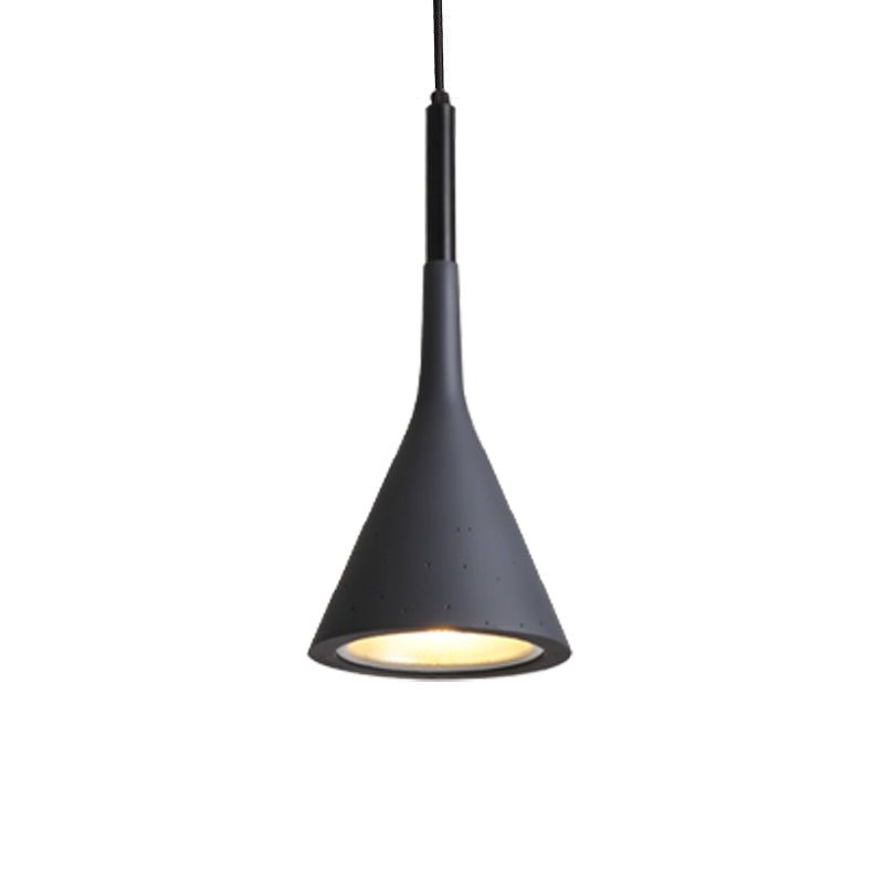 Conical Concrete Pendant Light