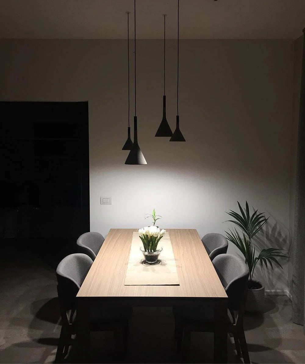 Conical Concrete Pendant Light