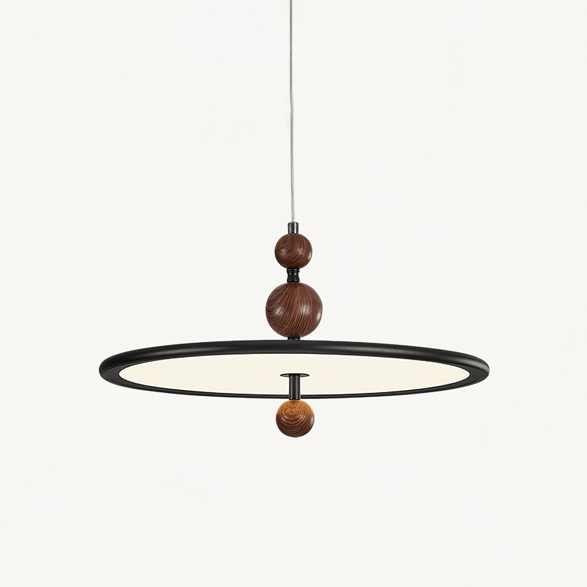 Disc & Bead Pendant Light