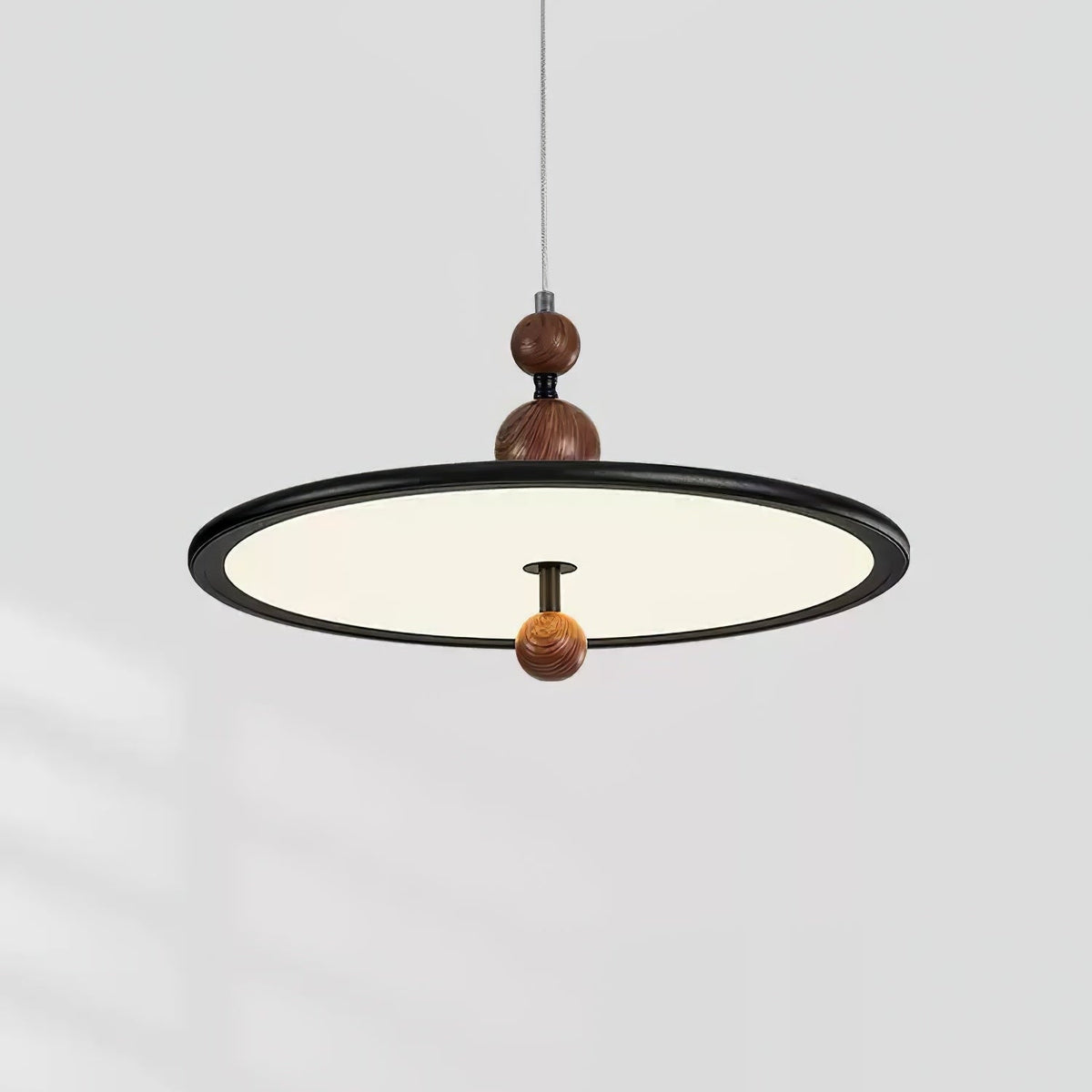 Disc & Bead Pendant Light