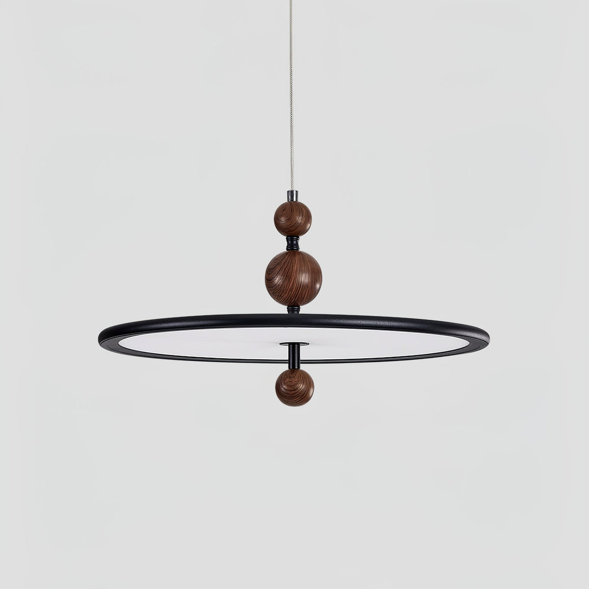 Disc & Bead Pendant Light