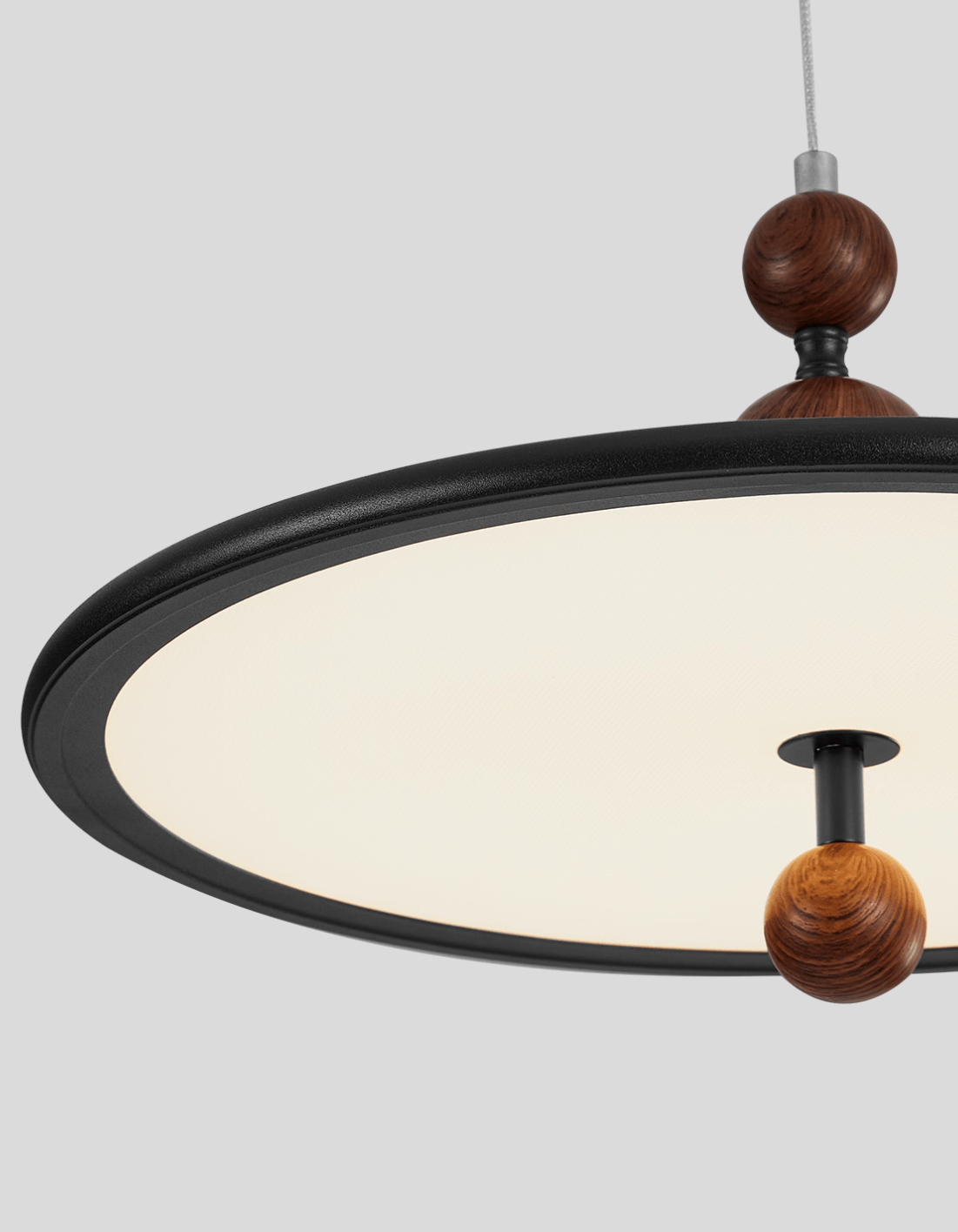 Disc & Bead Pendant Light