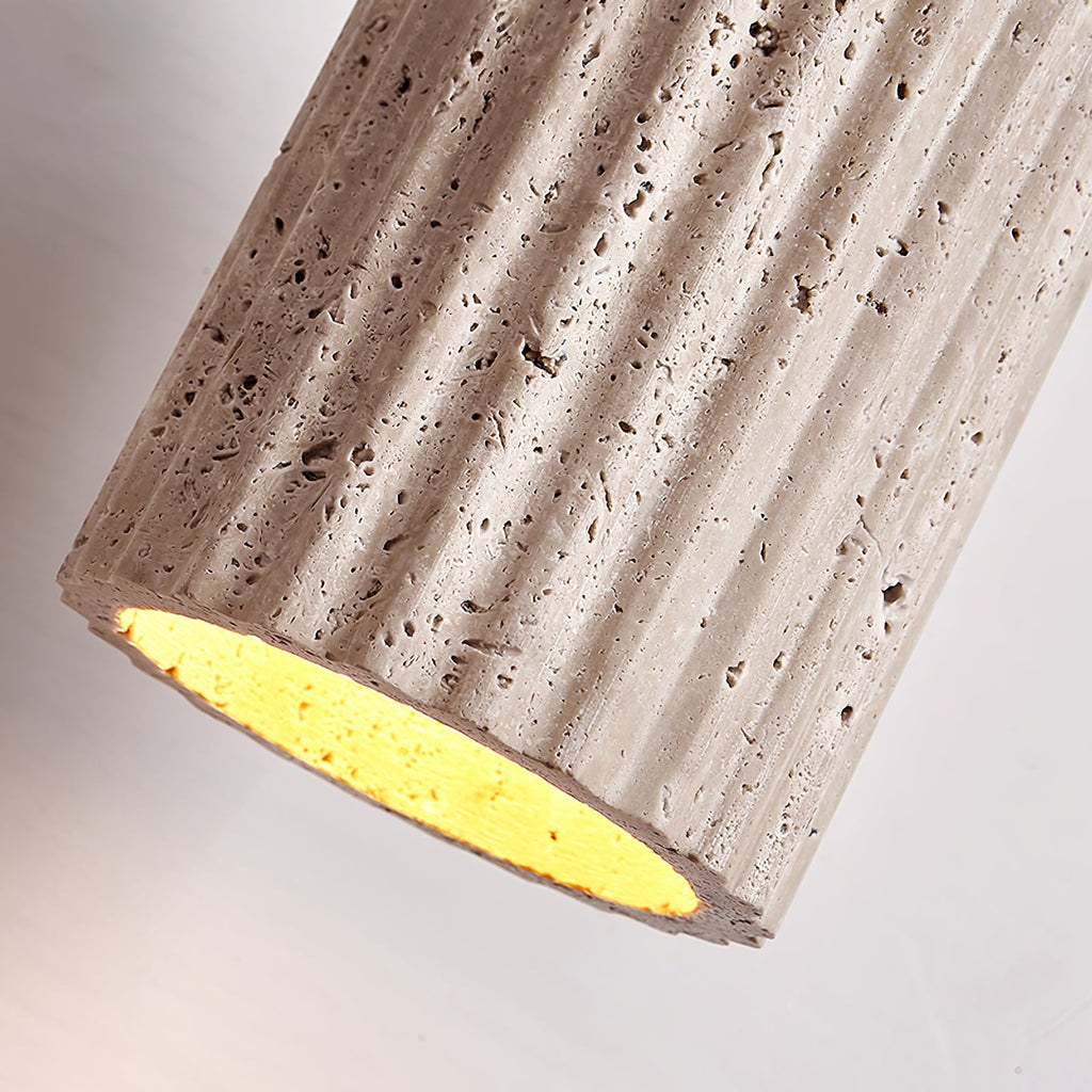 Caelia Travertine Pendant Light