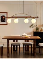 Adorned Linear Chandelier