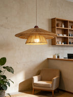Avelora Paper Rattan Pendant Light