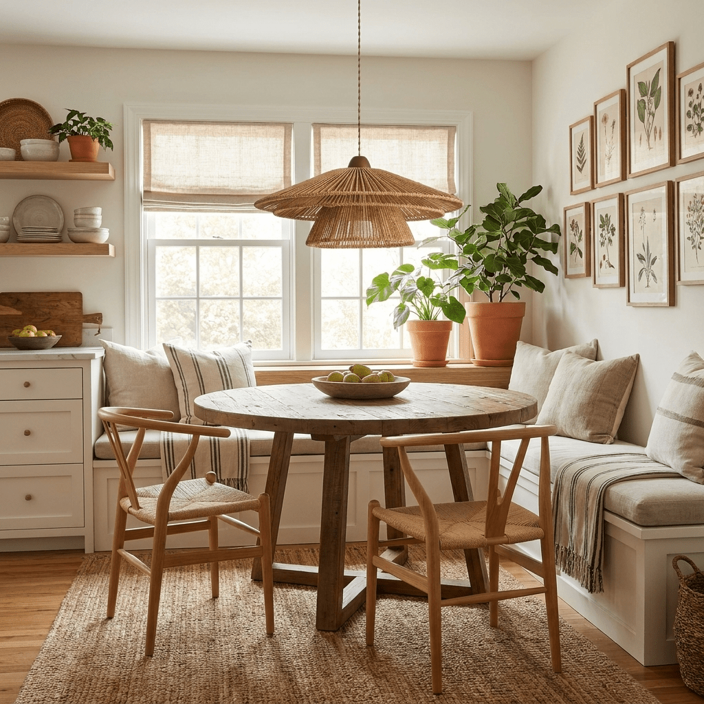 Avelora Paper Rattan Pendant Light