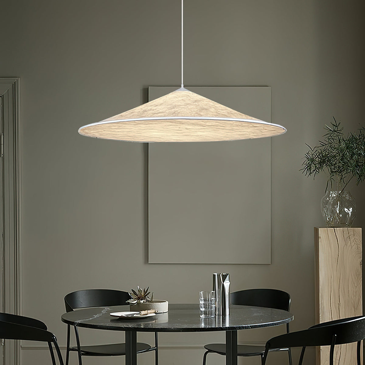 Solara Disc Paper Pendant Lamp