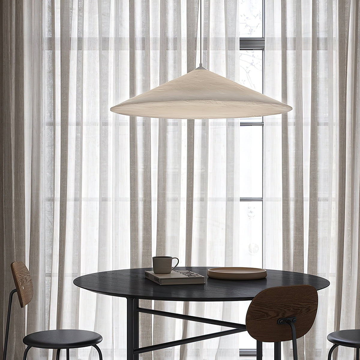 Solara Disc Paper Pendant Lamp